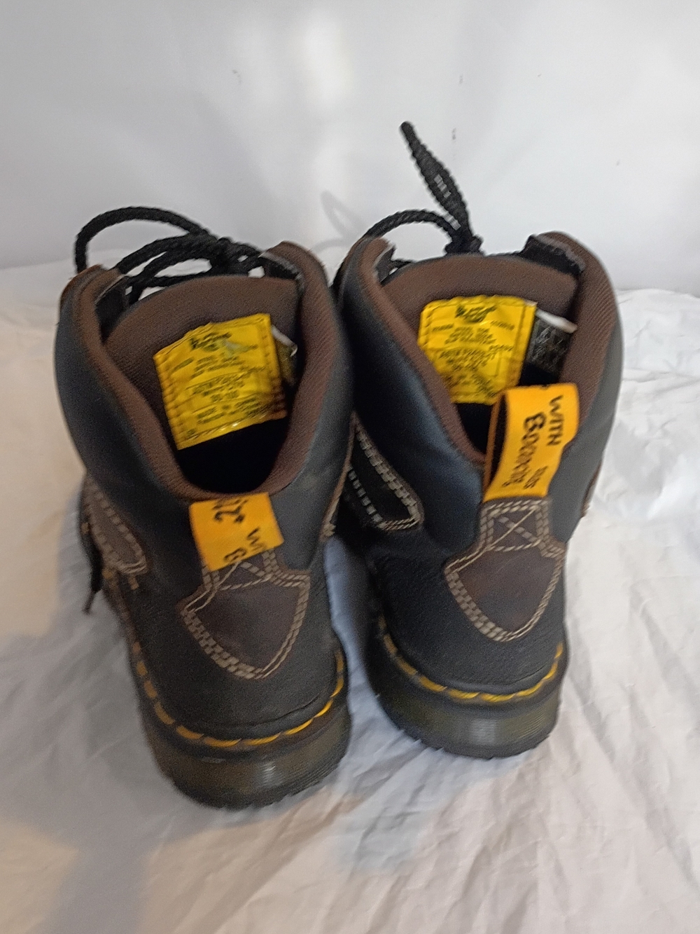 Dr. Martens Rawston Steel Toe Work Boots Industrial Safety Boots Steel Toe 8 - Picture 3 of 7